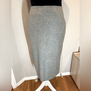 MaxMara wool pencil skirt fully lined size M grey